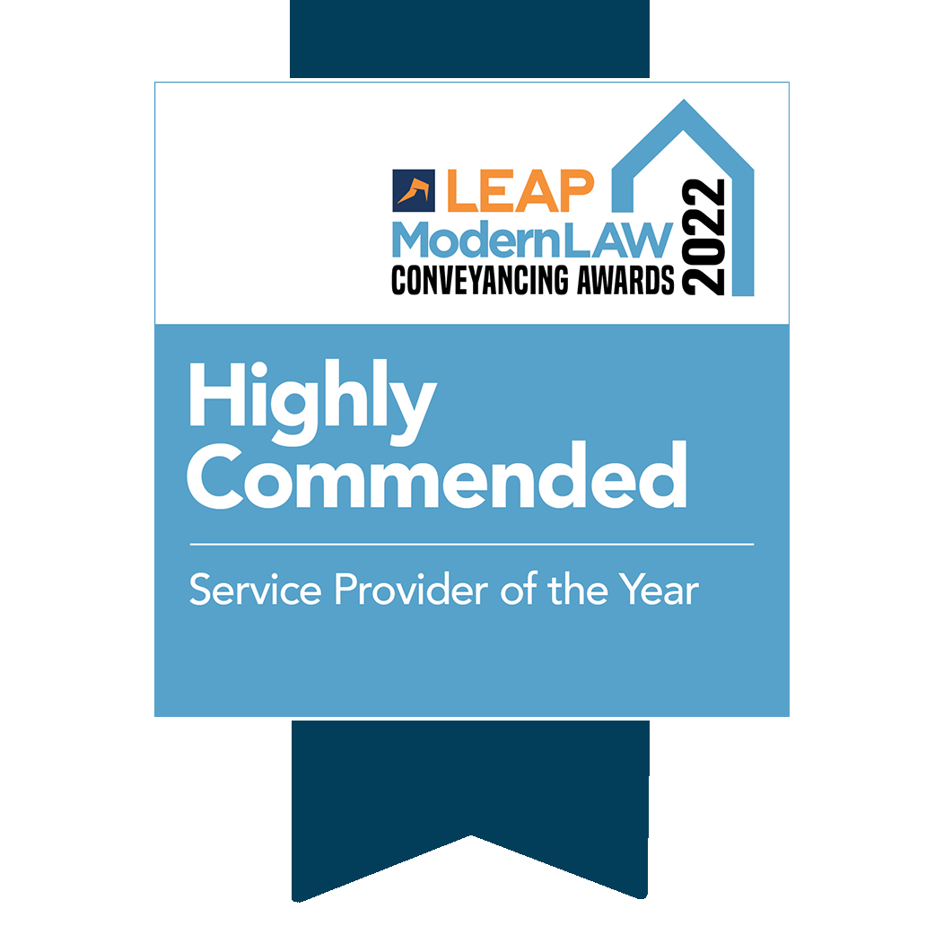 Modern law conveyancing awards service provider of the year