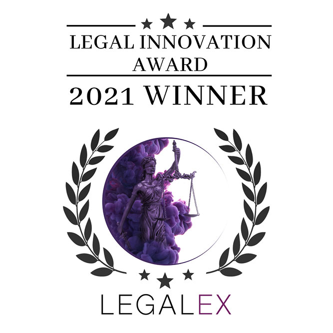 LegalEx Legal Innovation award 2021