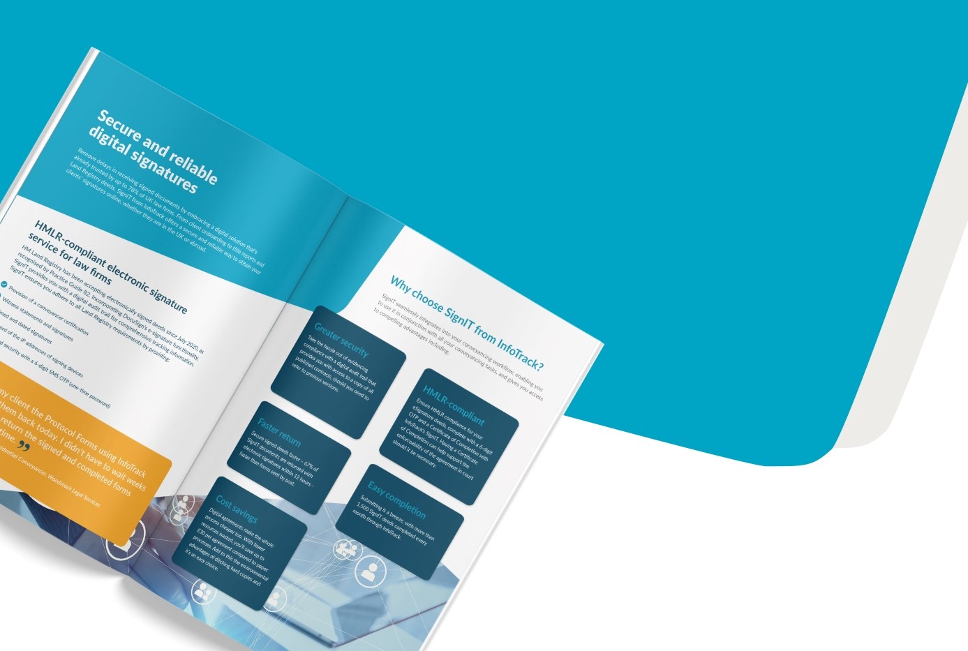 Download a brochure | InfoTrack